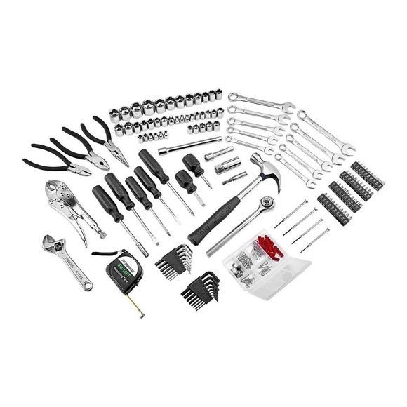 New - Pittsburg 130 piece Tool Kit with Case - Picture 5 of 6